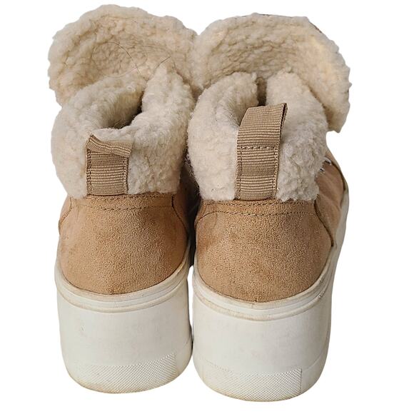 MADDEN GIRL Terra Faux Fur Lined Wedge Sneaker Women's‎ 9.5M - Picture 5 of 10
